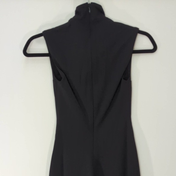 Nookie Manhattan Black Cutout Front Collar‎ Bodycon Midi  Dress | NWT | XS - Picture 7 of 12